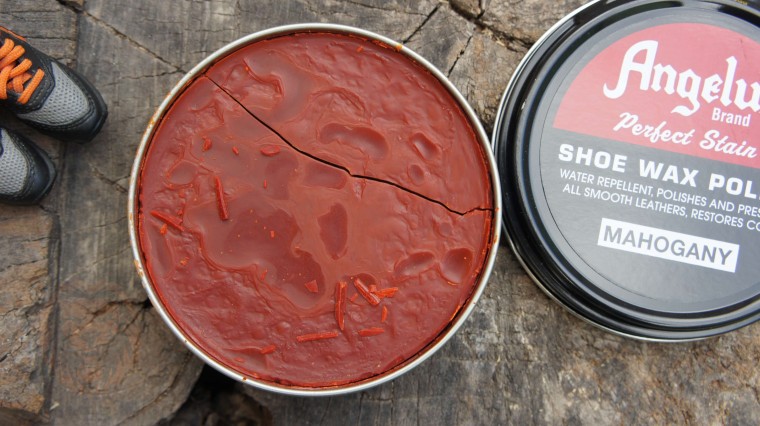 Віск для шкіри Angelus shoe wax Mahogany (червоне дерево) made in USA
